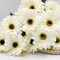 14 Summer Heads Artificial Gerbera Daisies For Tabletop Decor, 2 Bouquets Silk Daisy Flowers Artificial with Leaves & Seedling Shoots, Artificial Wild Flowers for Wedding, Party, Home Indoor Outdoor Decor
